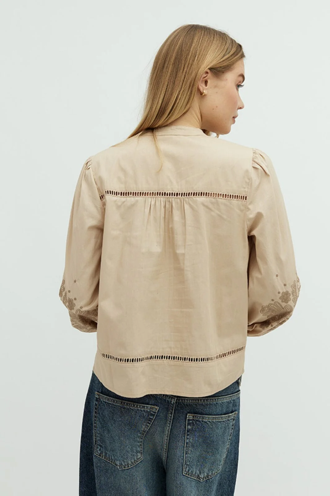 MbyM Pauline-M q88 taupe pepper emb