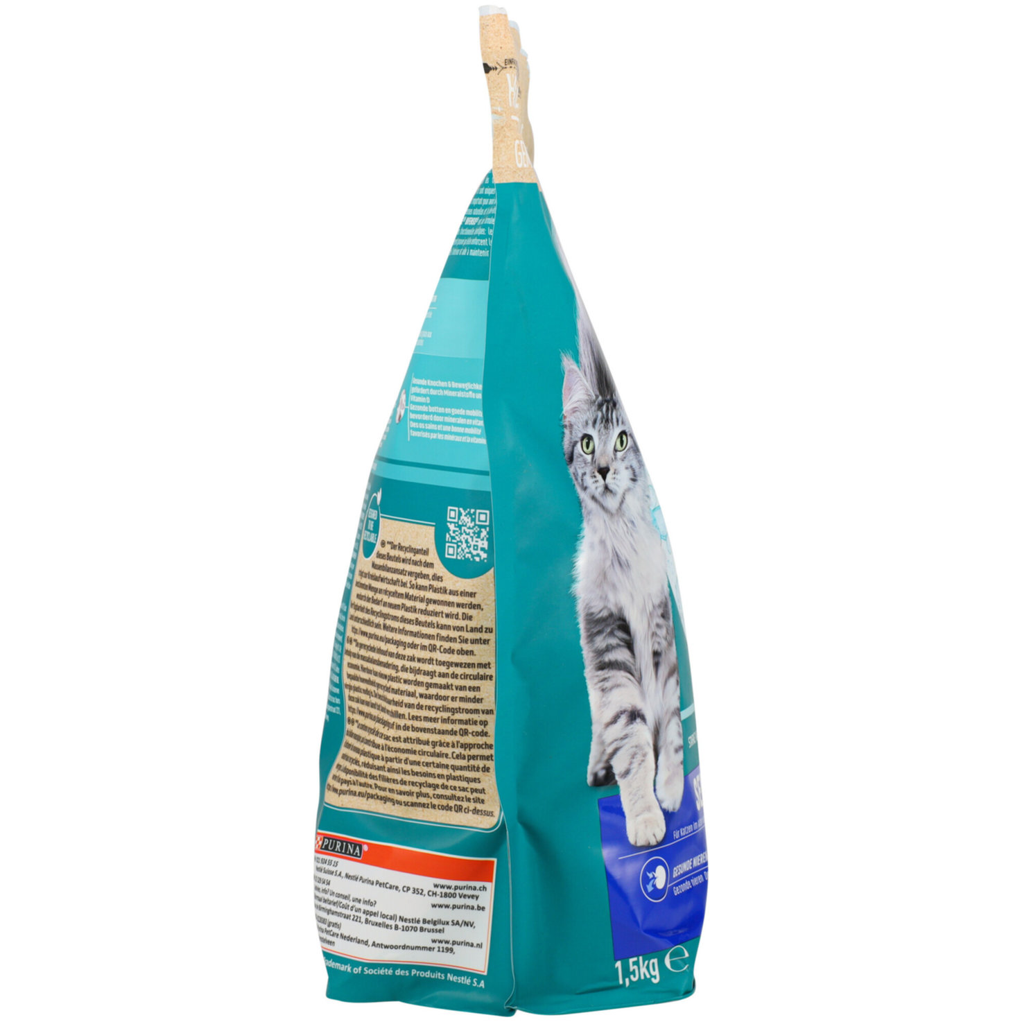 PURINA ONE Senior 7+ Reich an Huhn, Katze Trockenfutter 1.5kg