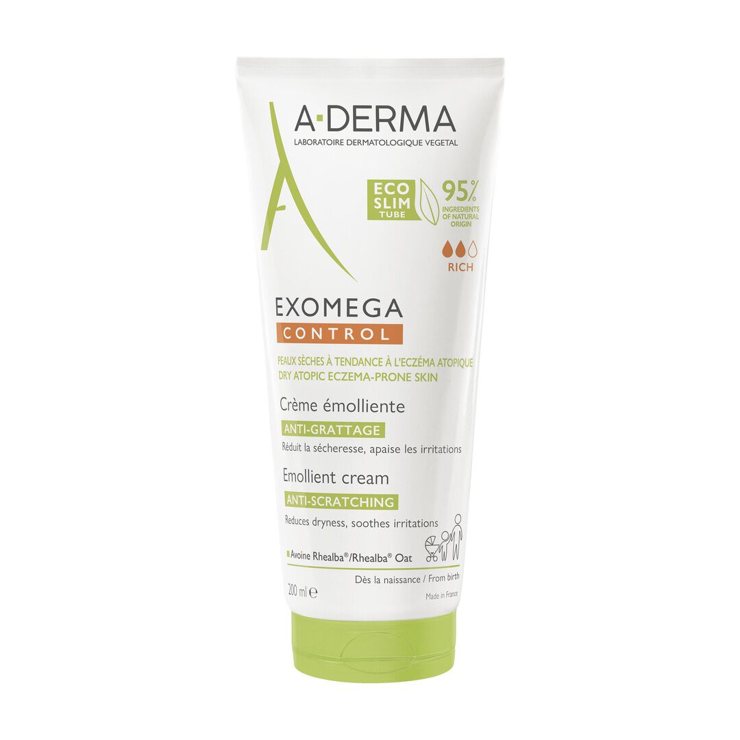 Exomega Control - Creme Emoliente Antiprurido - 200ml