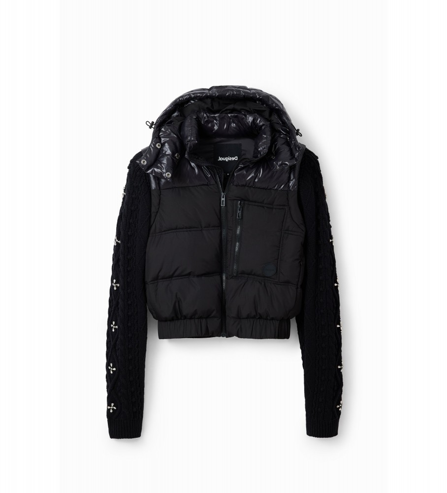 Casaco preto Desigual Oslo