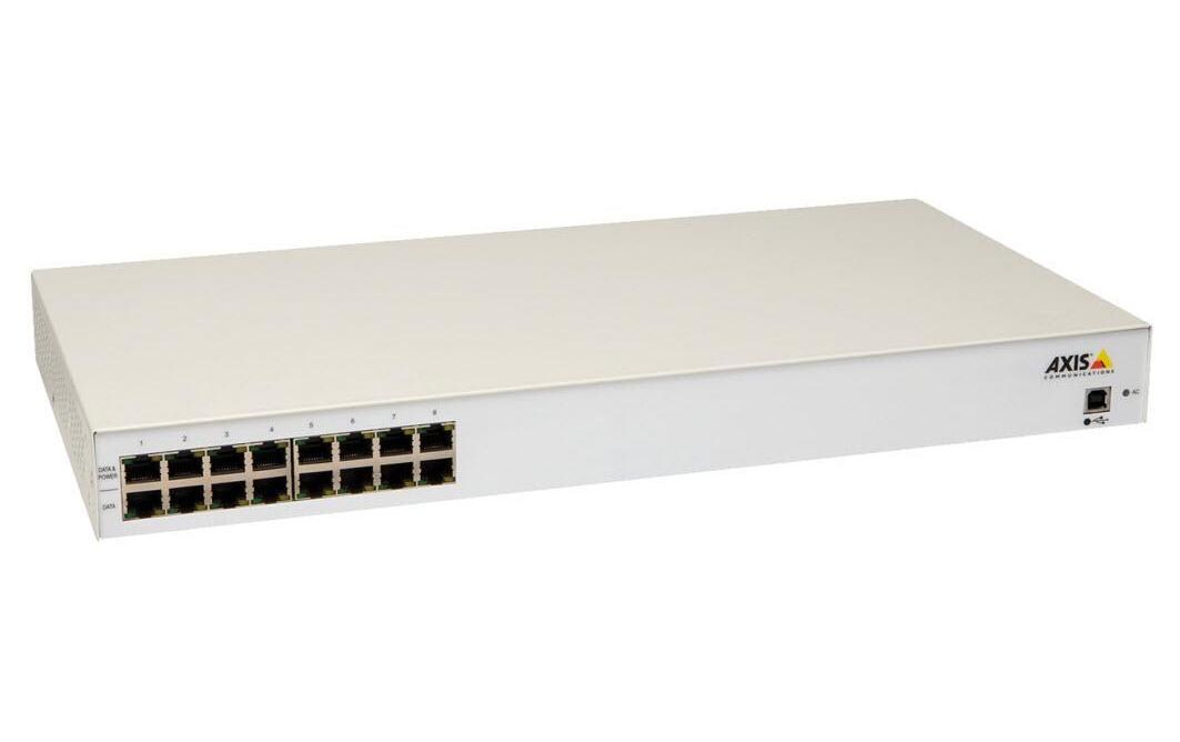 PoE Switch Midspan 8 Port<br>Rackfähiger 8-Port PoE-Midspan