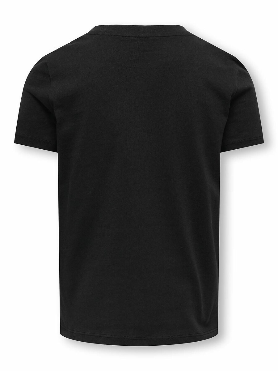 SOMENTE PARA CRIANÇAS<br>Camiseta de manga curta com estampa floral que transmite bem-estar