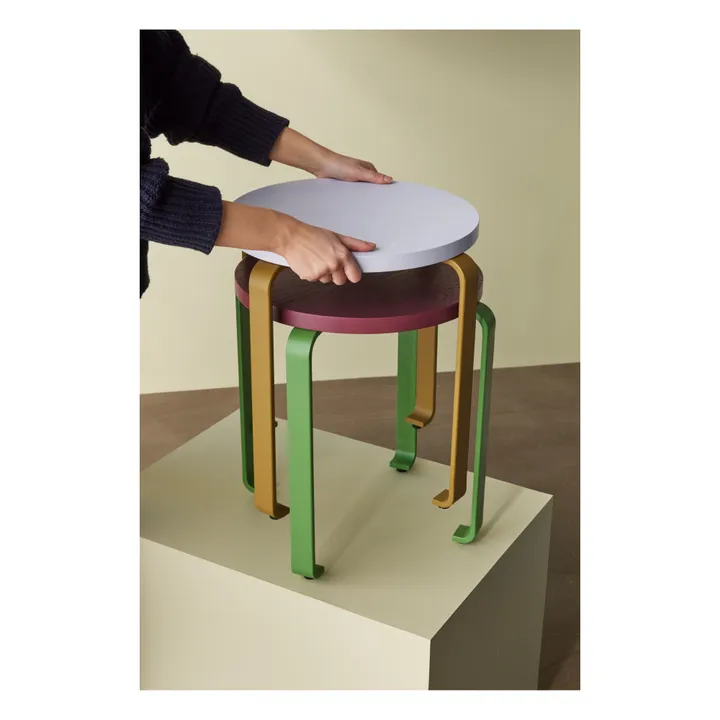 Hübsch Tabouret Smile  | Vert