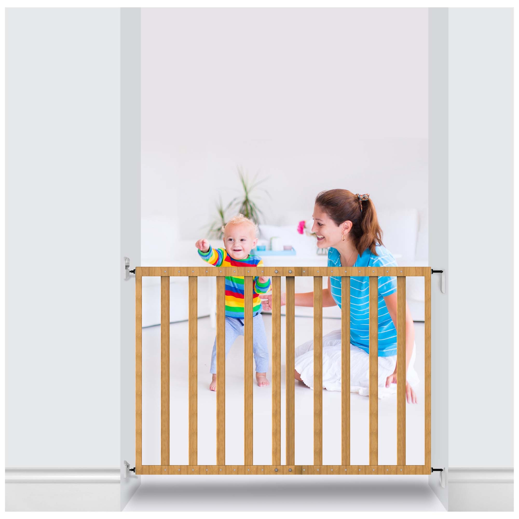 Noma houten schroefhek naturel