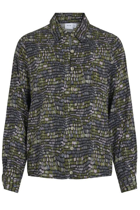 Vila zwarte dames blouse