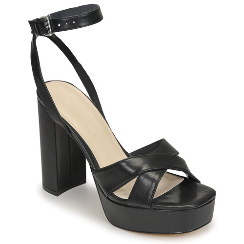 Only - ONLAUTUM-3 PU HEELED SANDAL - Noir