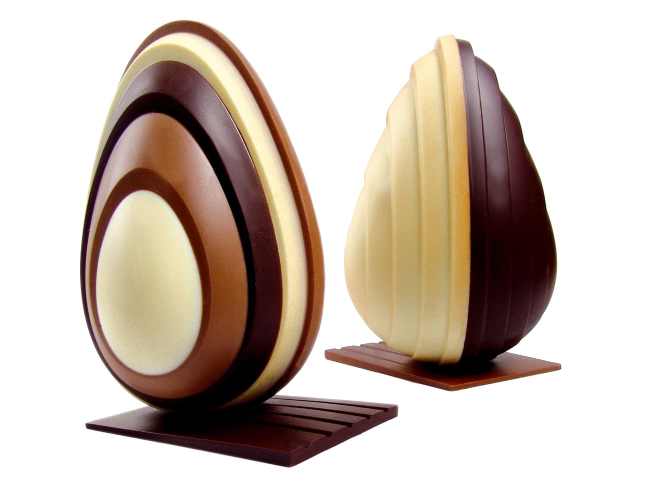 Moule chocolat œuf design - multicouleur - Pavoni