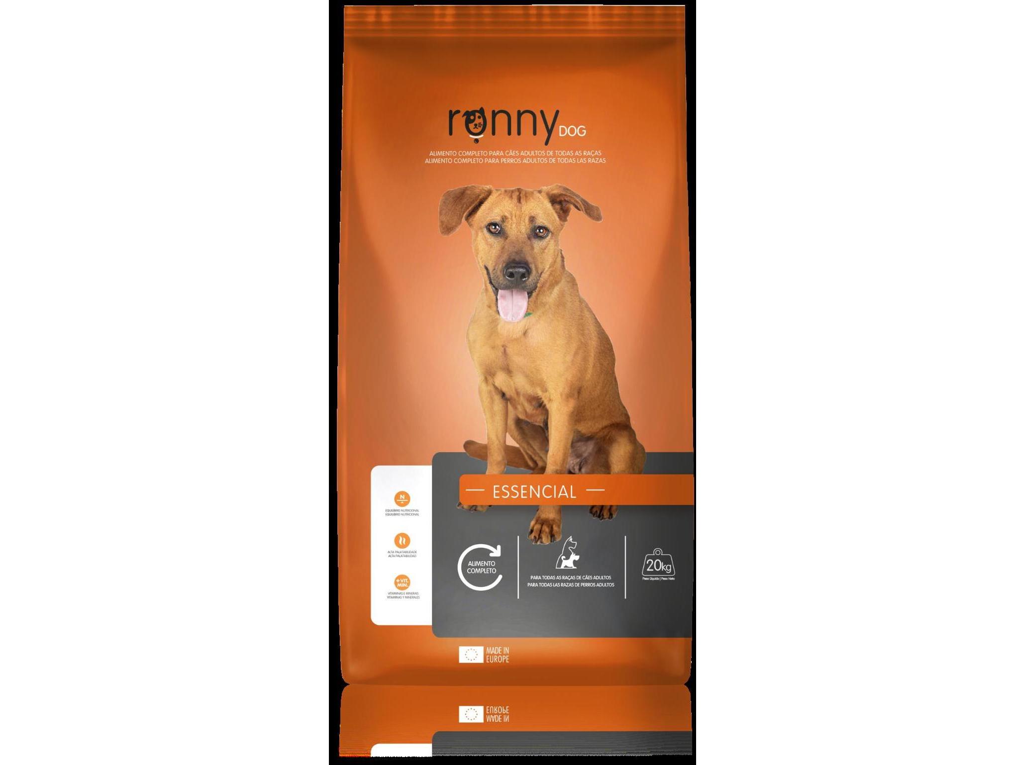 RAÇÃO PARA CÃO RONNY 20KG