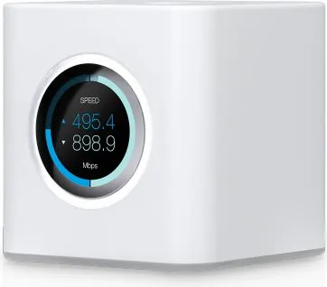 Ubiquiti AmpliFi Home Wi-Fi System AFi-HD - Wi-Fi system (router, 2 extendere) - op til 20.000 sq.ft - mesh - GigE - 802.11a/b/g/n/n/ac