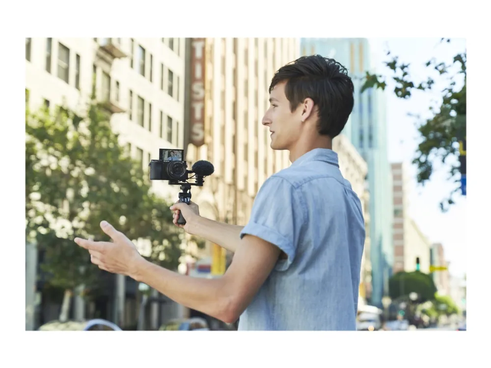Sony a6100 ILCE-6100 - Digitalkamera - spejlløst - 24.2 MP - APS-C - 4K / 30 fps - kun kamerahus - Wi-Fi, NFC, Bluetooth - sort