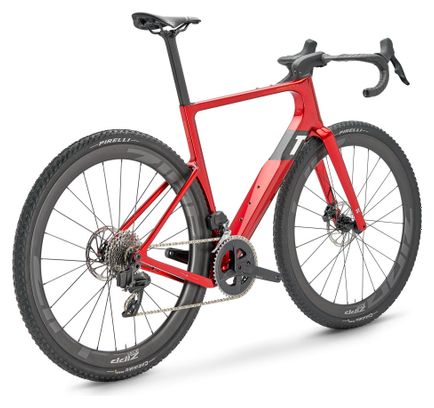 Gravel Bike 3T RaceMax Italia Sram Rival eTap AXS 12V 700 mm Rouge