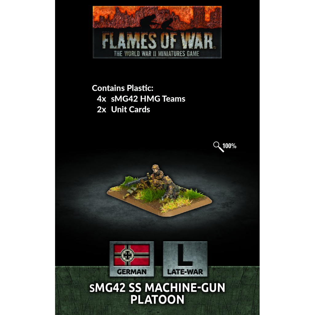 Flames of War - MG42 SS Machine Gun Platoon
