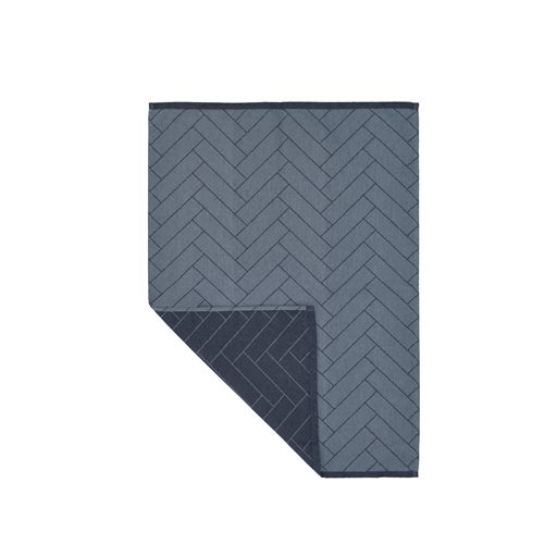 Södahl Tiles Viskestykke, Indigo, 50x70 cm