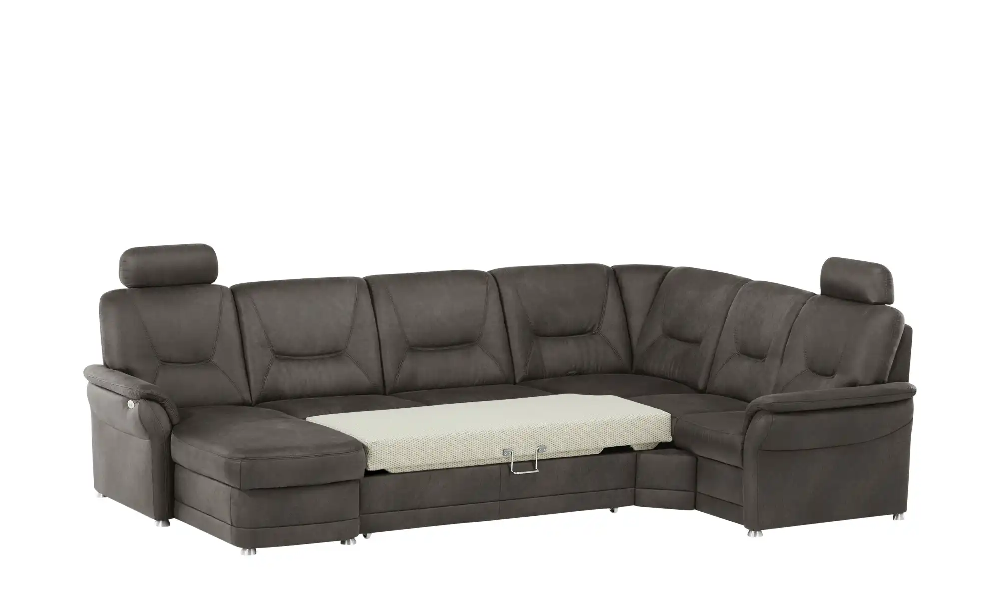 meinSofa Wohnlandschaft aus Mikrofaser Edda