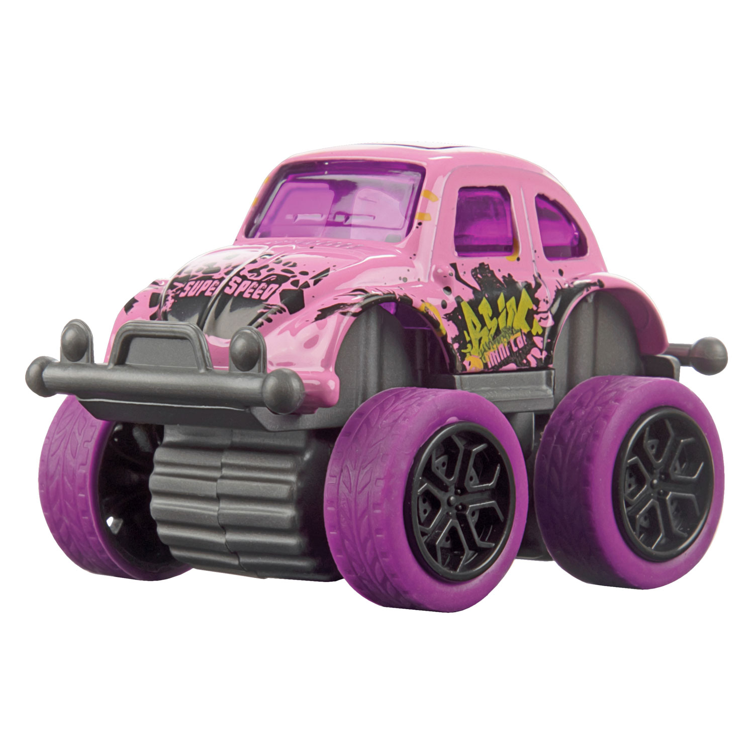 Metal Off Road Auto's, 4st.