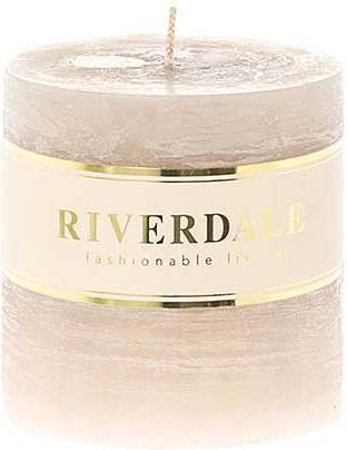 Riverdale stompkaars Pillar beige 30 uur D 7 H 7 cm