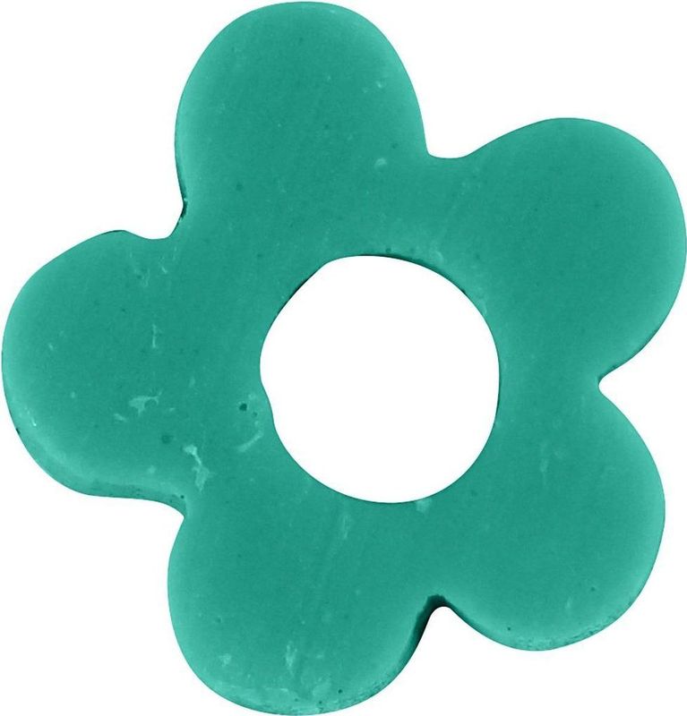 Creativ Company - Klei Kralen - Bloem - Turquoise - 145st