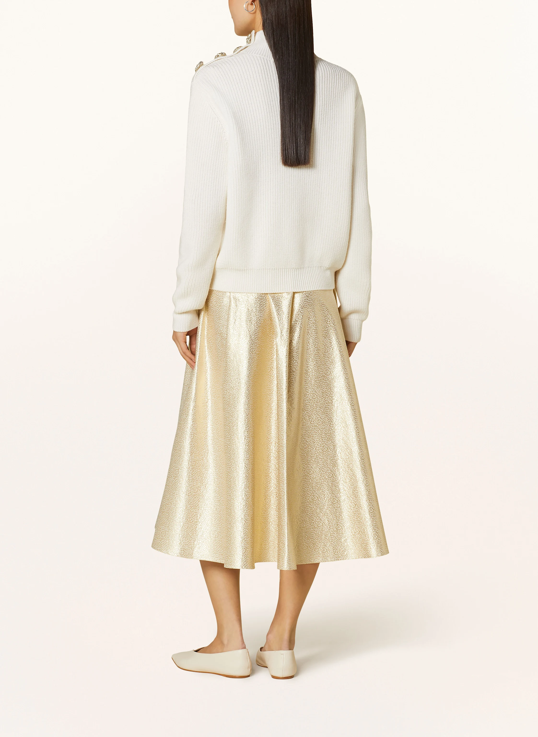RIANI Pullover mit Schmucksteinen
