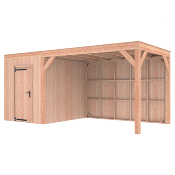 Tuinhuis Douglas 545x255cm a-symmetrisch