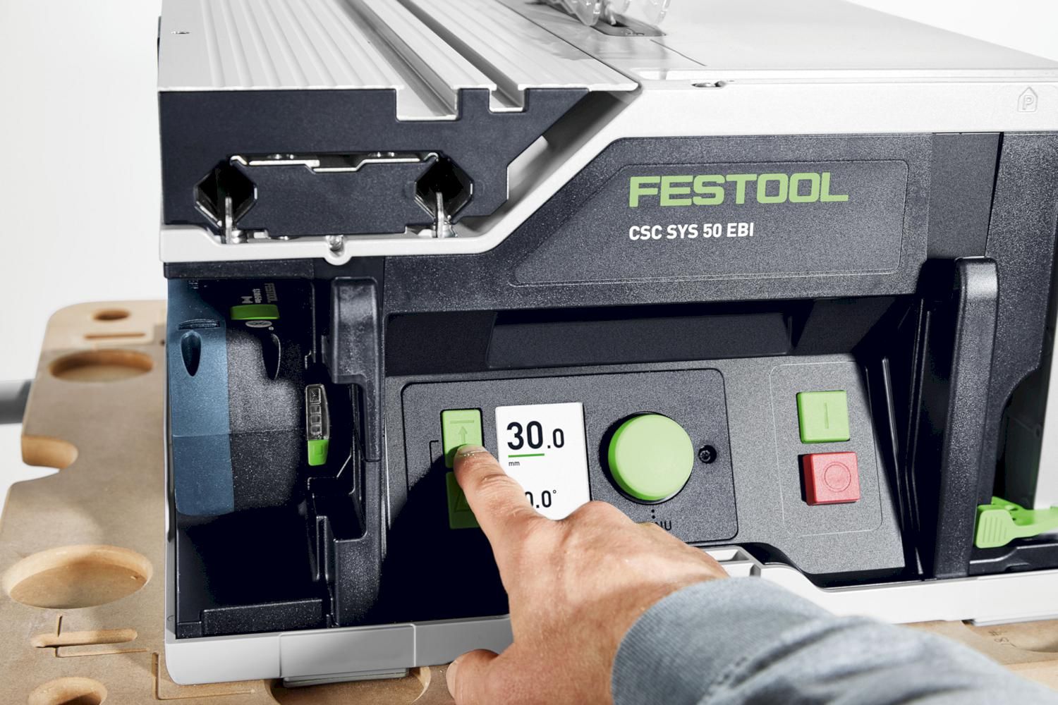 Festool CSC SYS 50 EBI-Plus Accu Tafelcirkelzaag 2x18V 5.0Ah - 577374