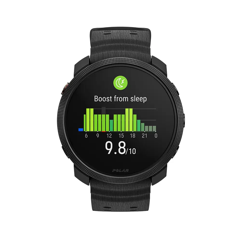 Polar Vantage M3 Sporthorloge Zwart/Zwart S-L
