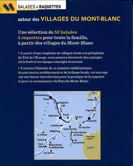 GLENAT - RAQUETTES AUTOUR VILLAGES DU MT BLANC