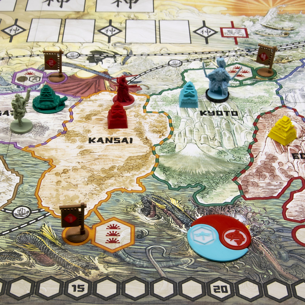 Fortress of Kami - Kit d'amélioration compatible avec Rising Sun