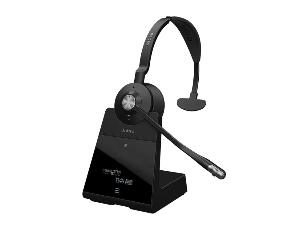 Jabra Engage 75 SE Mono - Headset - på øret - DECT / Bluetooth - trådløs - NFC - Zoom Certified, Google Meet Certified, Amazon Chime Certified, Certified for Microsoft Teams Open Office, Works With Chromebook Certified, UC-certificeret