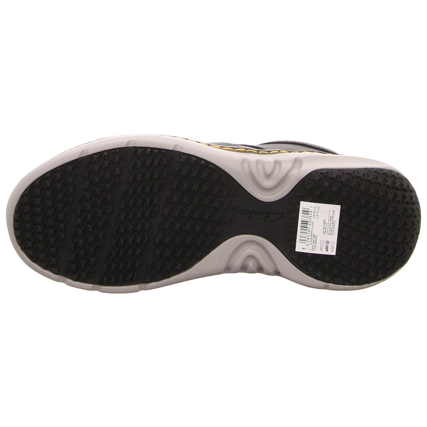 Clarks Schnürhalbschuh blau