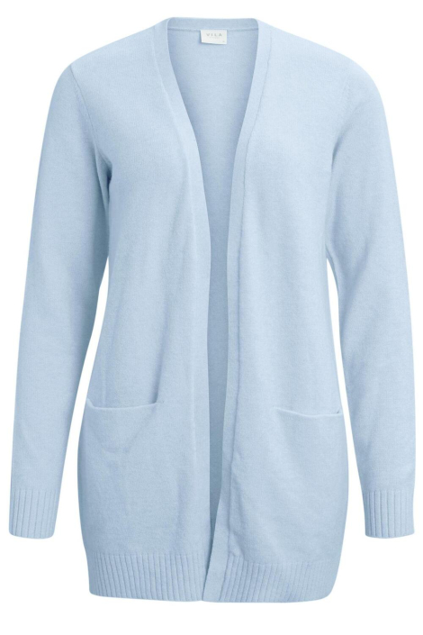 Vila blauwe dames vest