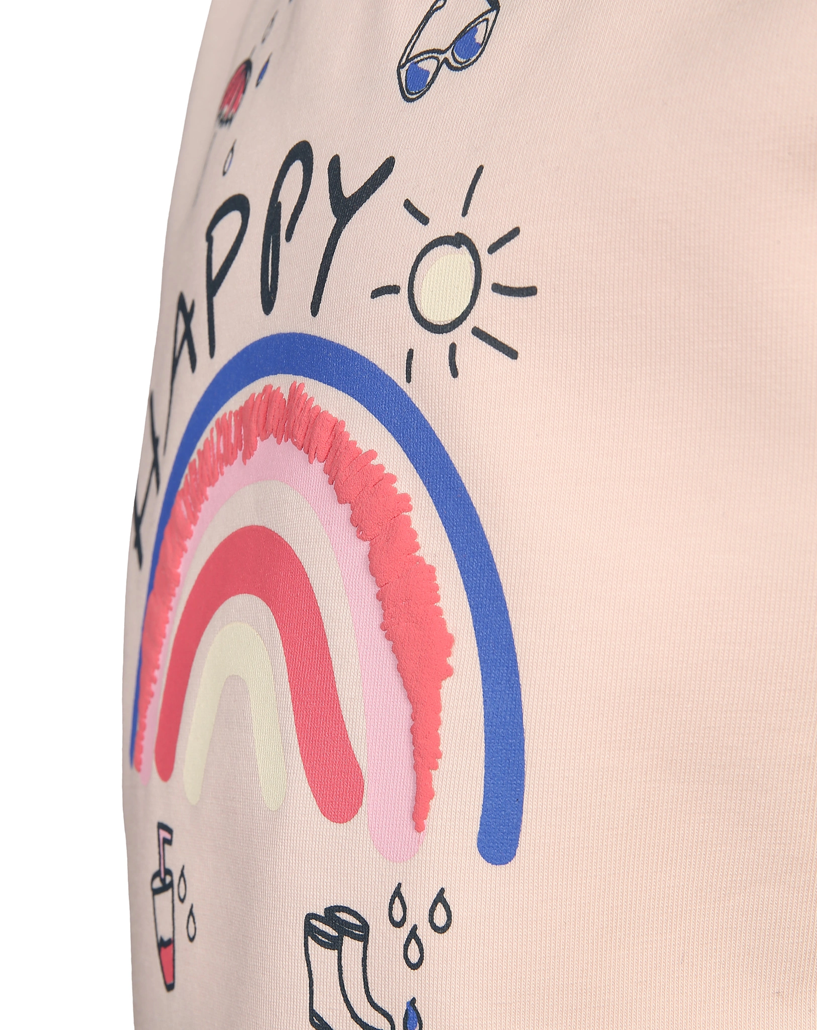 T-Shirt HAPPY in pink