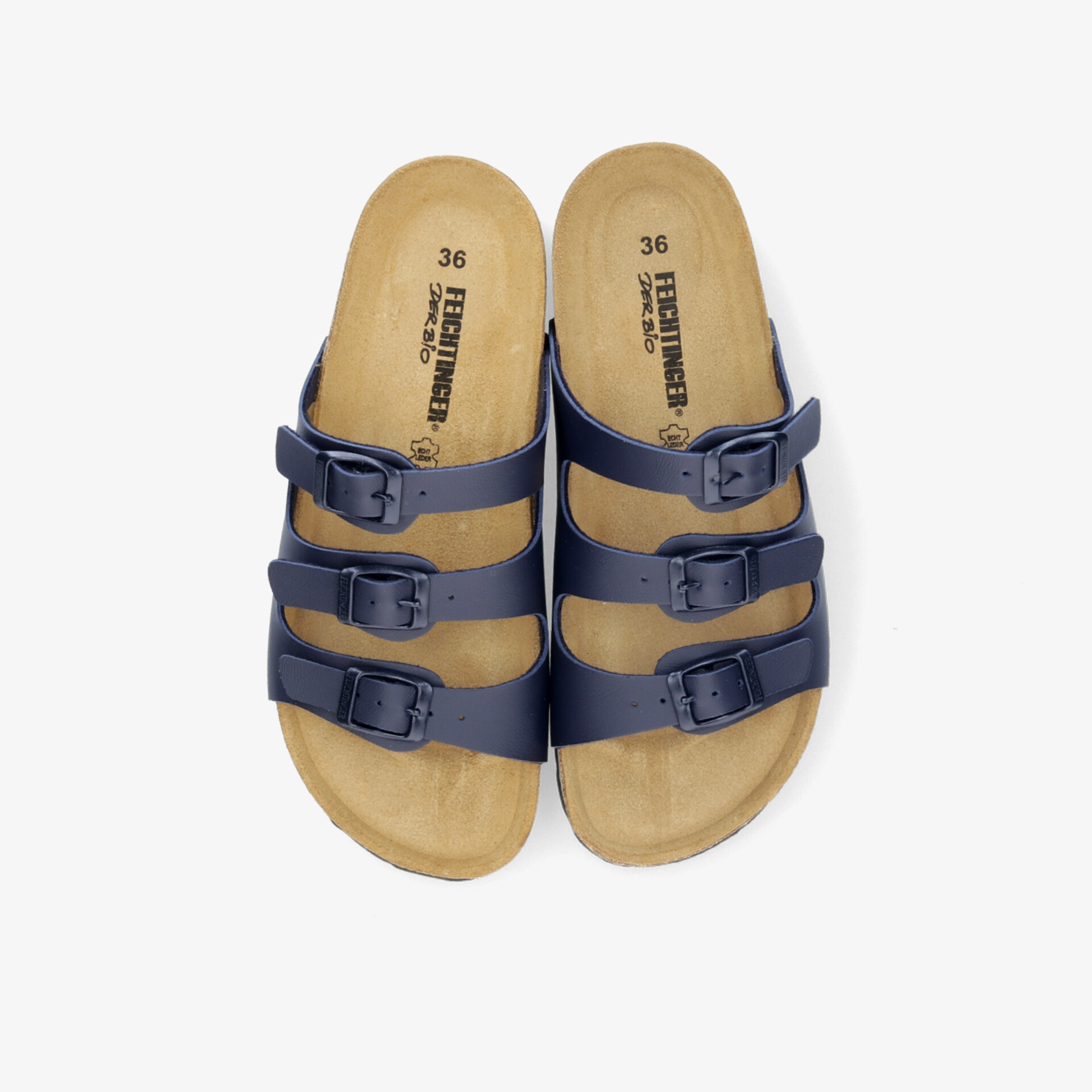 FEICHTINGER BIO Damen Hausschuhe blau