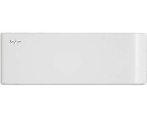 Jungborn wastafel THREE 52 x 40 cm wit mat incl. keramische afvoerplug