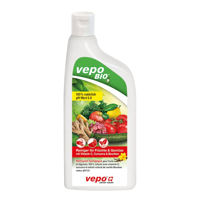 VEPO Bio-Reiniger Gel für Früchte und Gemüse mit Curcuma und Vitamin C Fl 300 ml