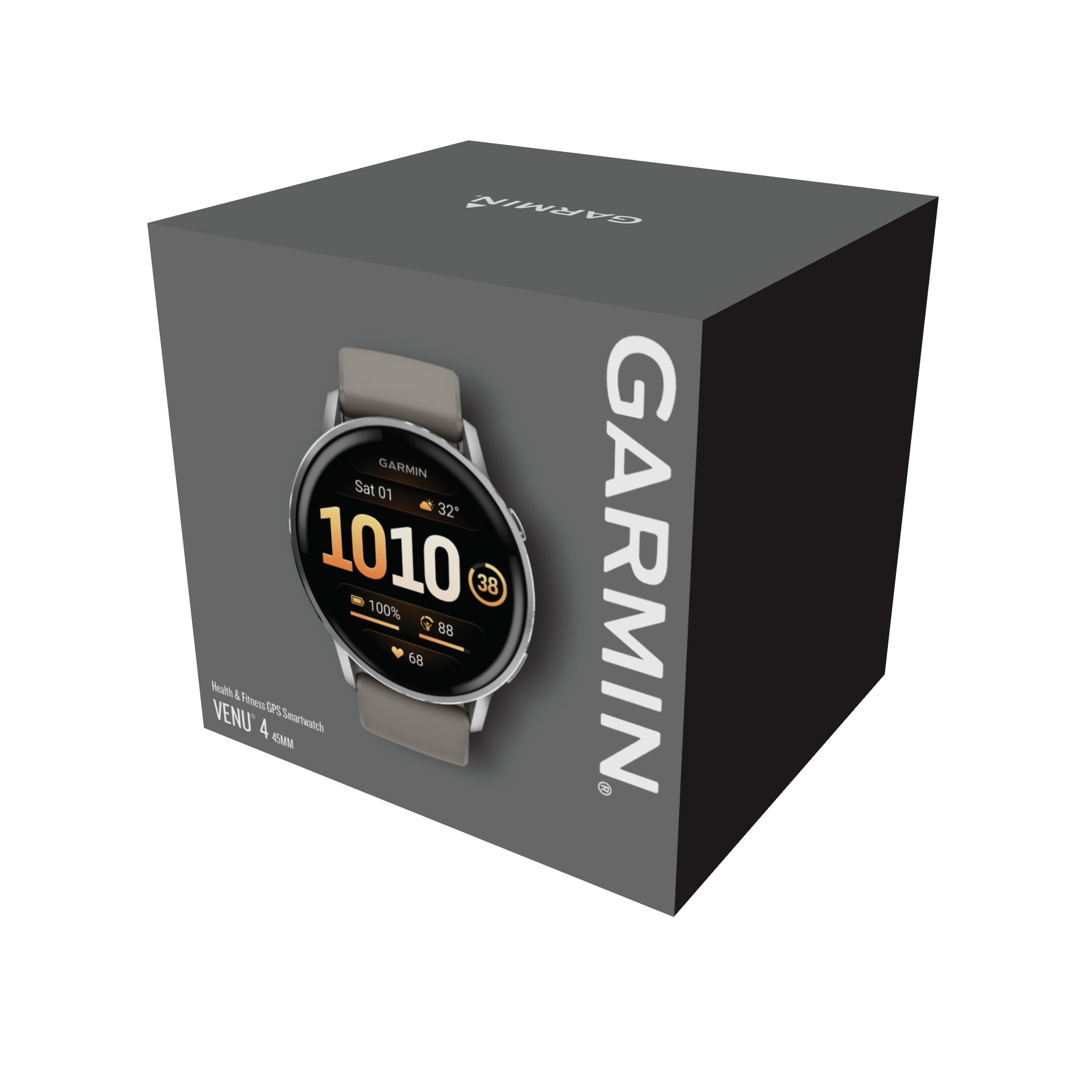 Garmin Venu 4 - 45mm Silber / Grau