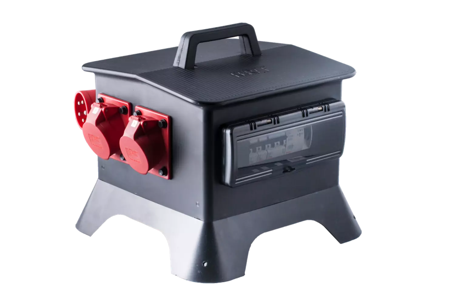 Keraf KE27-1 Rubber verdeelkast - 230/400V