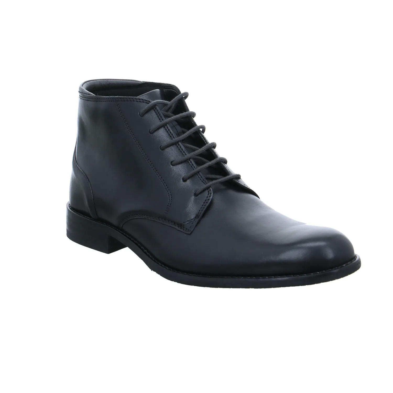 CLARKS Halbschuh-City Schwarz Leder