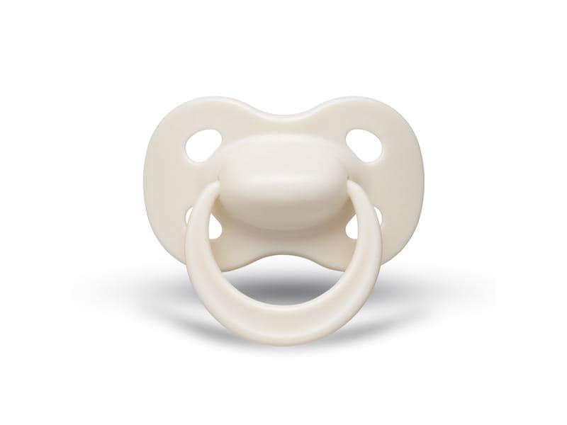 Medela Baby Nuggi Original Pastel Grau/Beige 0-6 Mt. Baby-Schnuller Doppelpack