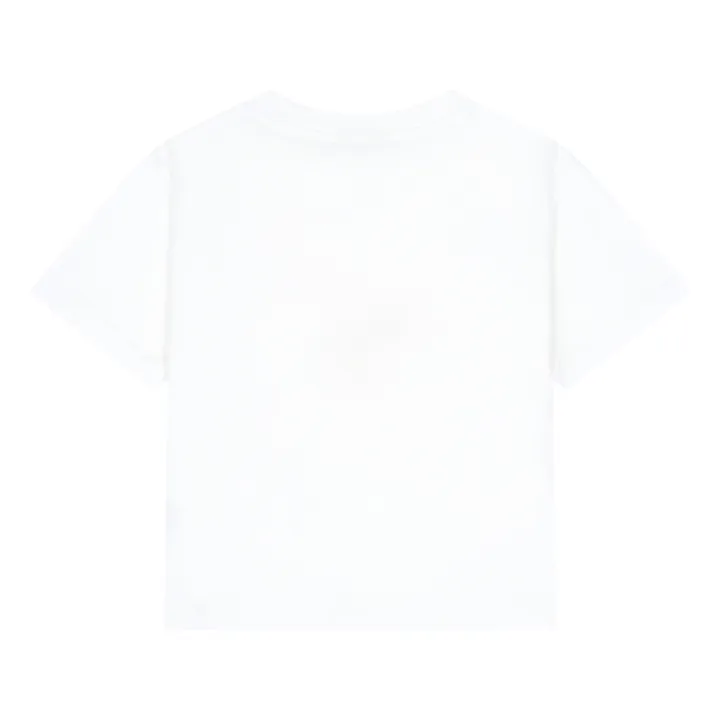 Hundred Pieces T-shirt Manches Courte Coton Bio | Blanc