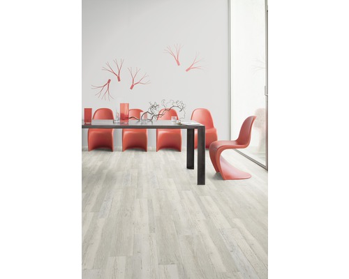 Vinyl plank Senso Urban Nautic Ceruse blanc zelfklevend 15,2x91,4 cm