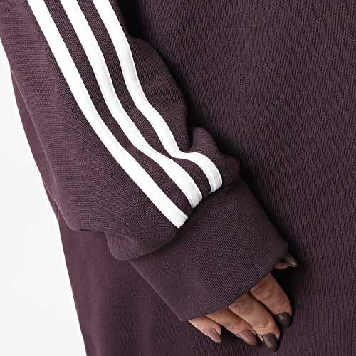 Robe Sweat Crewneck Femme HM4689 Bordeaux
