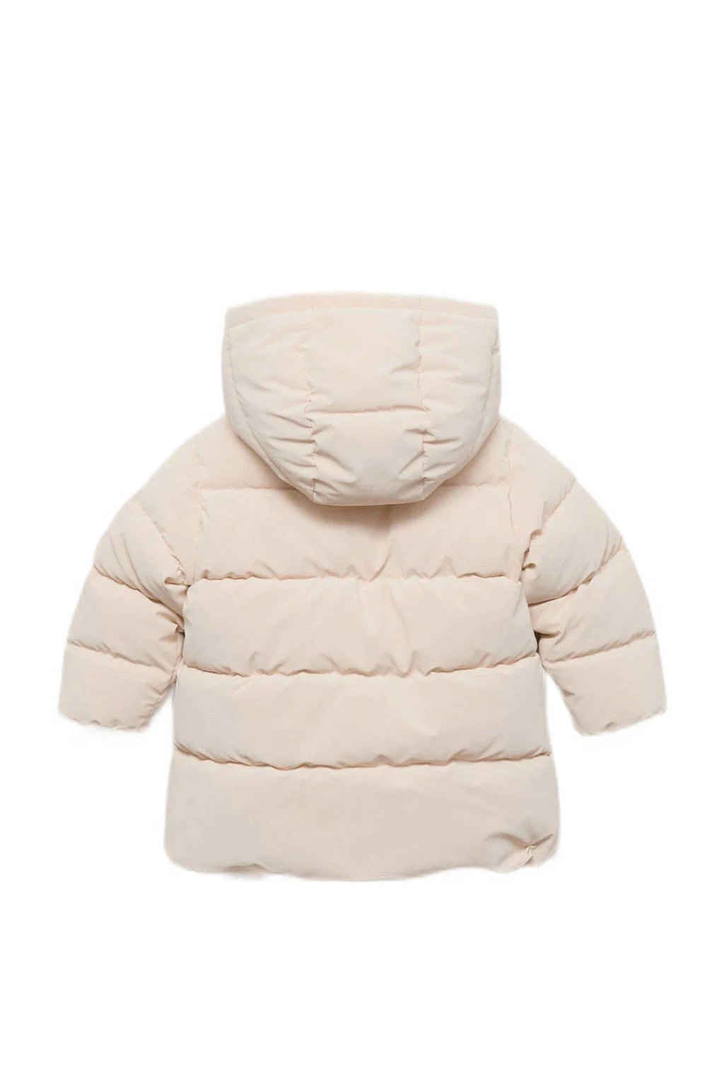 Mango Kids gewatteerde jas beige