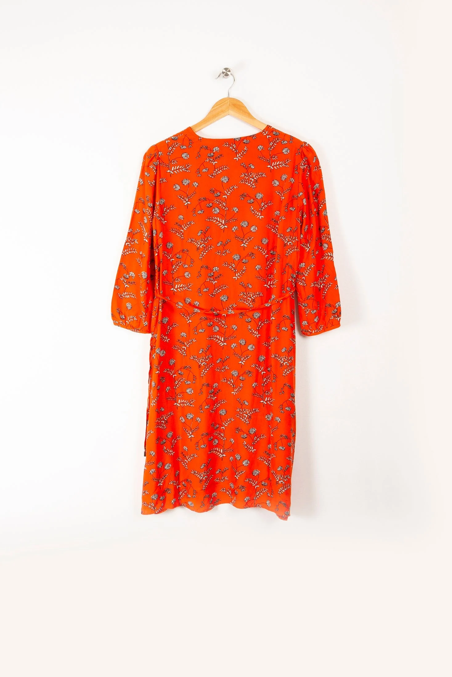 Robe midi | Orange