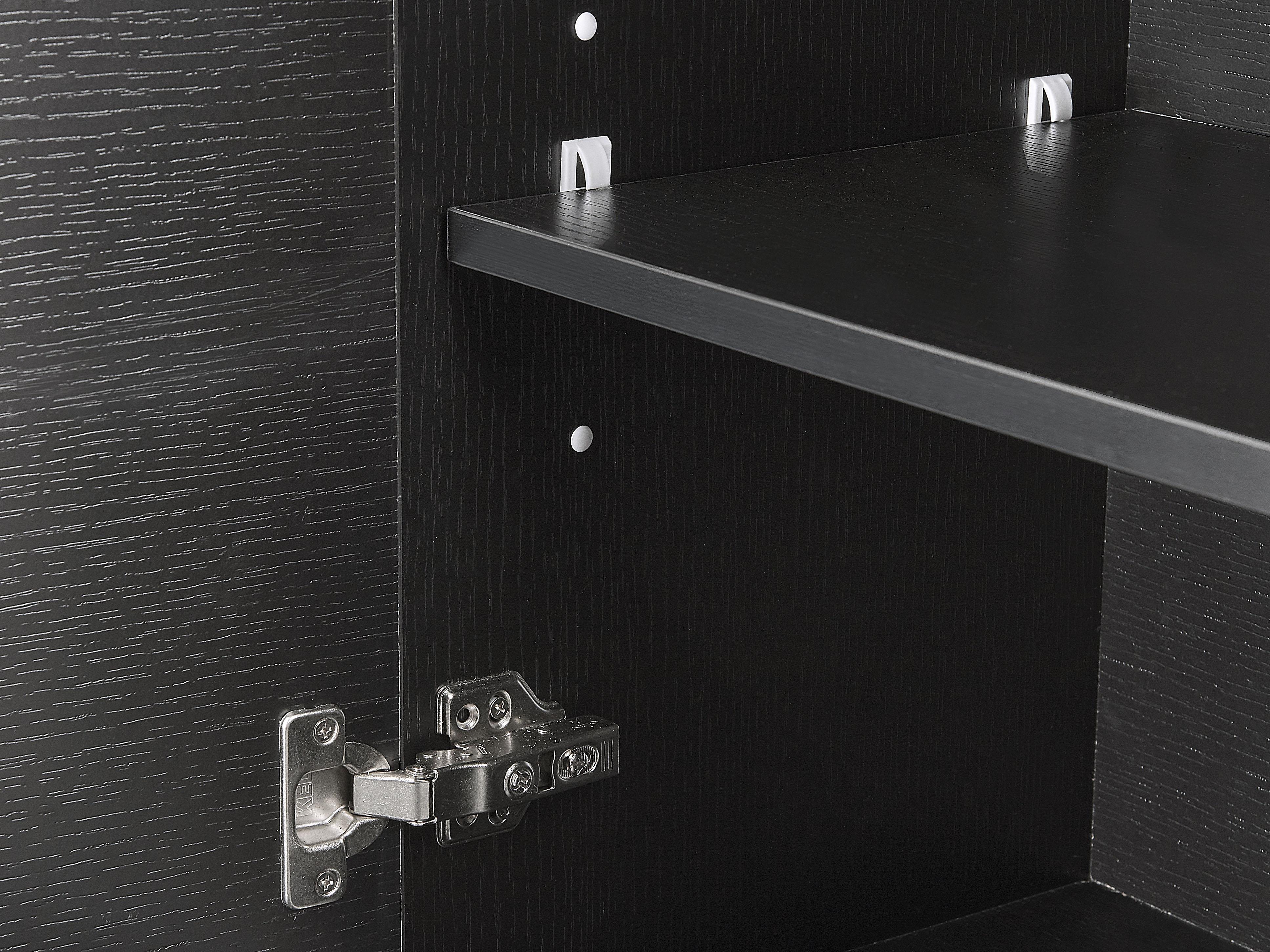 Hangende badkamerkast MATARO 40 cm Zwart