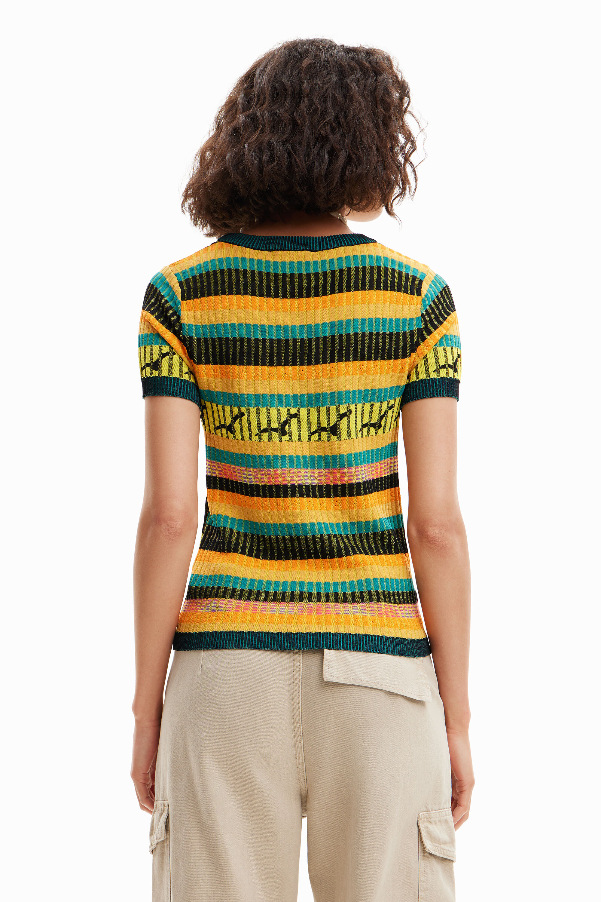 T-shirt paysage maille