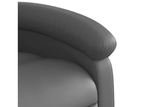 Fauteuil inclinable Gris Similicuir