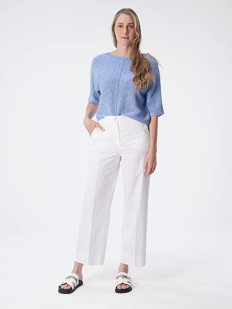 RIANI Marlenehose Wide Fit weiss