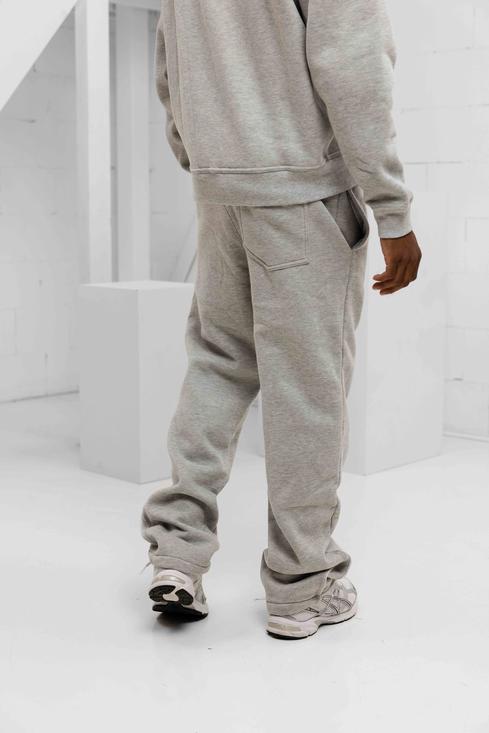 Black Bananas Ripped Monogram Trainingspak Heren Grijs