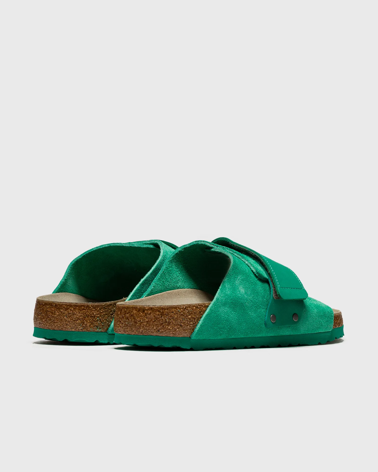 Birkenstock Kyoto VL Soft Suede & Nubuck Bold Green