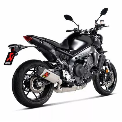 Ligne Complète Akrapovic Racing Titane Embout carbone - Gris